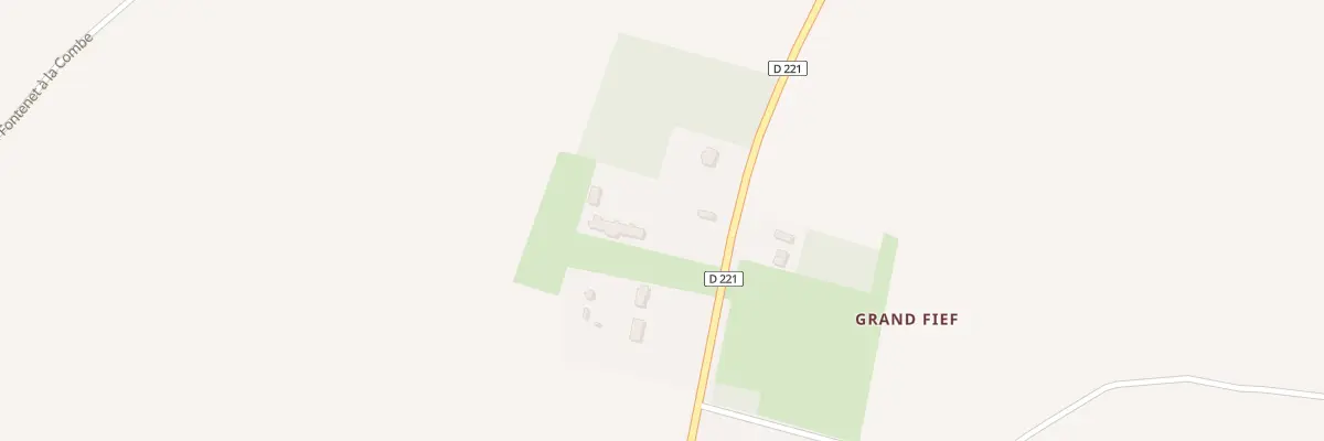 Plan du 7 Fief des Caves à Fontenet