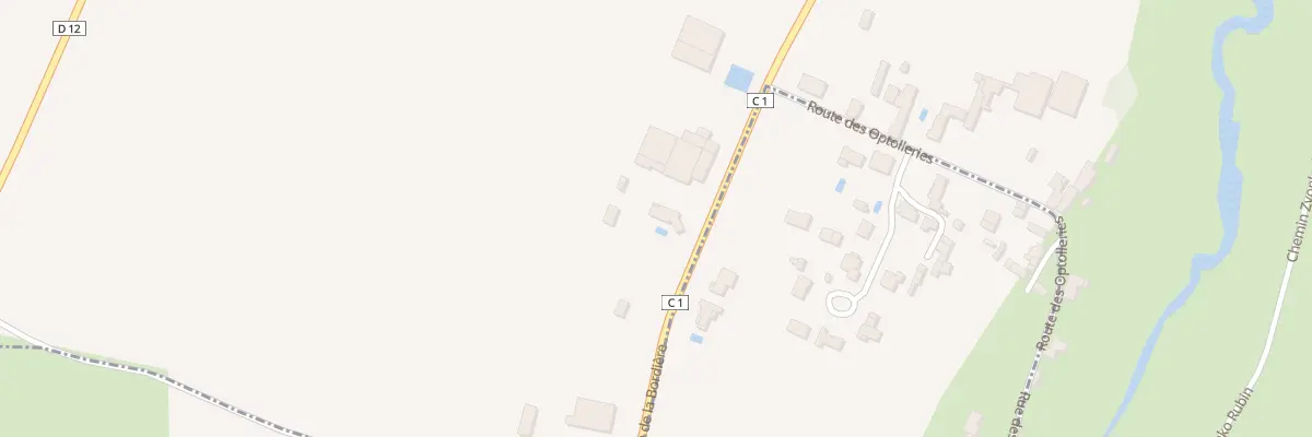 Plan du 88 Rte de la Bordière à Sainte-Ouenne