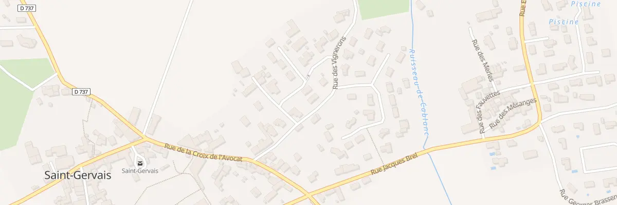 Plan du 7B Rue des Vignerons à Saint-Gervais