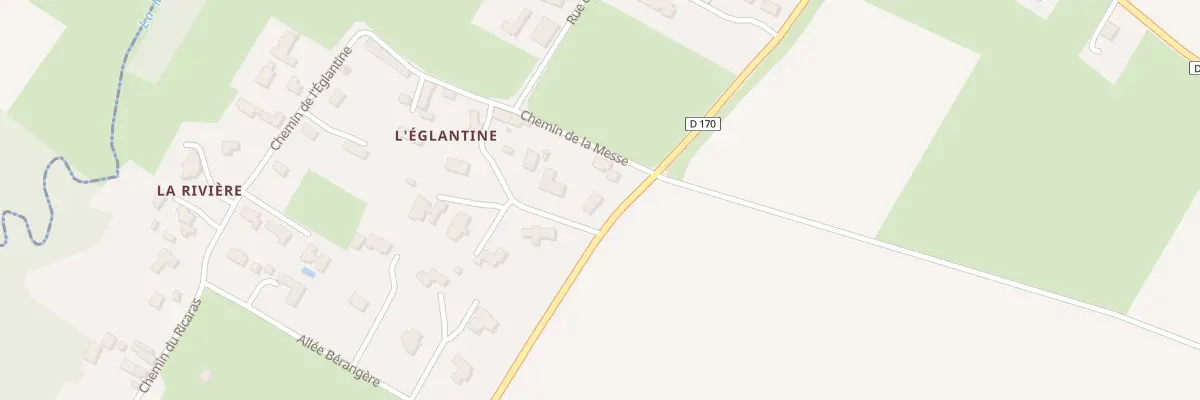 Plan du 2 Rte de Rots à Rosel