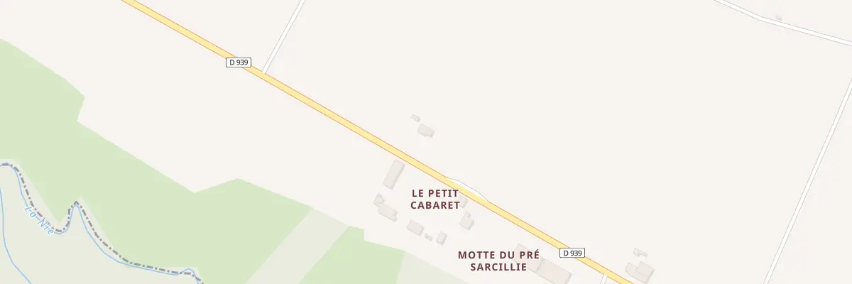 Plan du 6 Le Petit Cabaret à Varaize