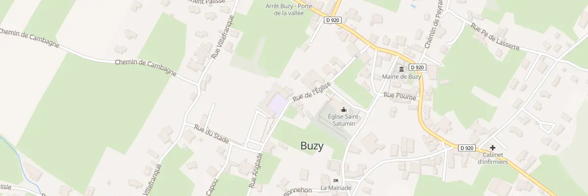 Plan du 16 Rue de l’Eglise à Buzy