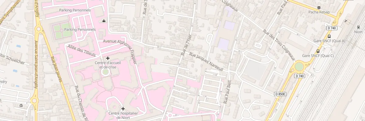 Plan du 37 Rue de l’Yser à Niort
