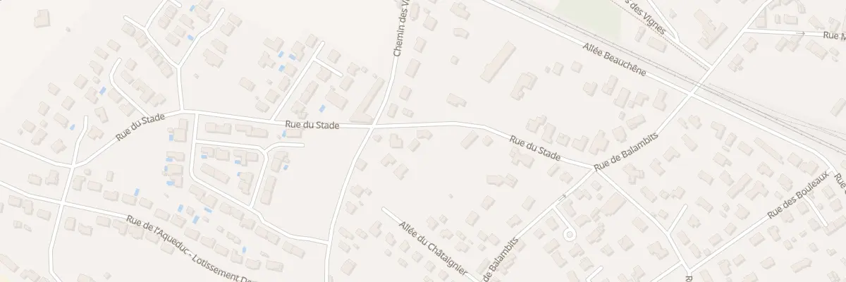 Plan du 22 Rue du Stade à Beautiran