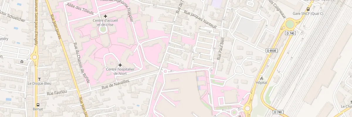 Plan du 63B Rue de l’Yser à Niort