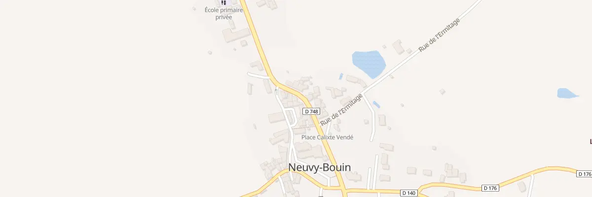 Plan du 8 Rte de Niort à Neuvy-Bouin