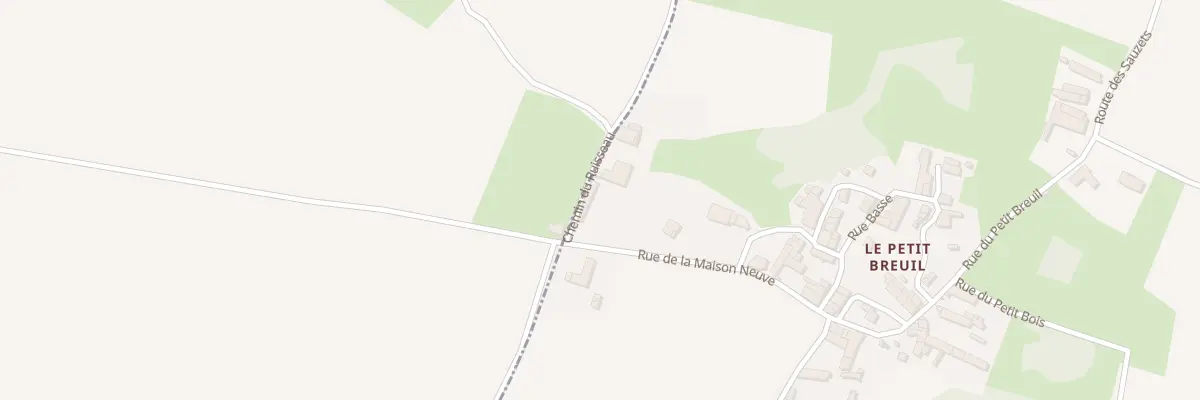 Plan du 12 Rue de la Maison Neuve à Saint-Pierre-de-l’Isle