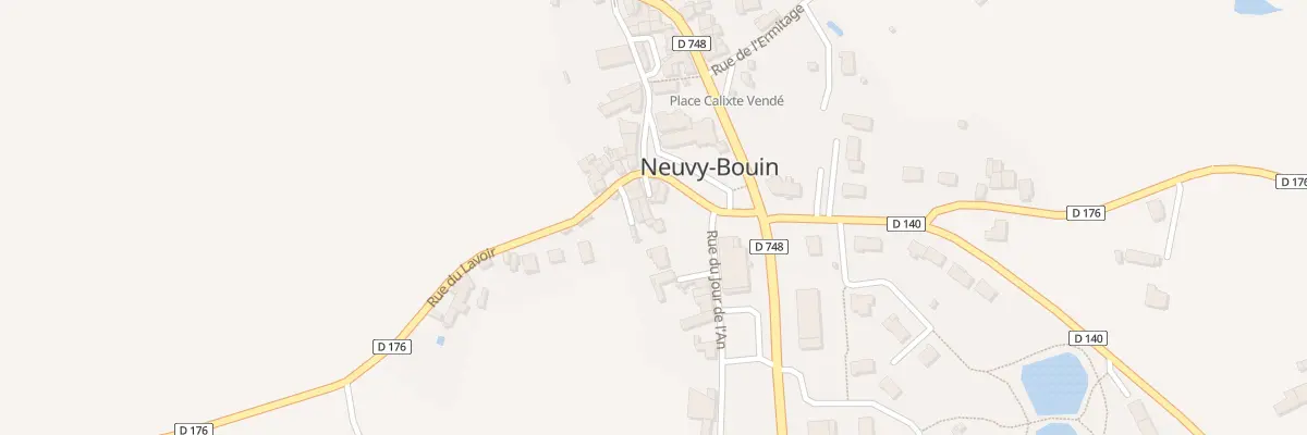 Plan du 3 Imp des Artisans à Neuvy-Bouin