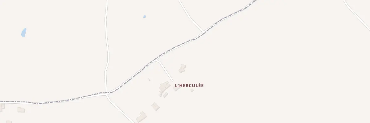 Plan du 1 L’Herculée à Neuvy-Bouin