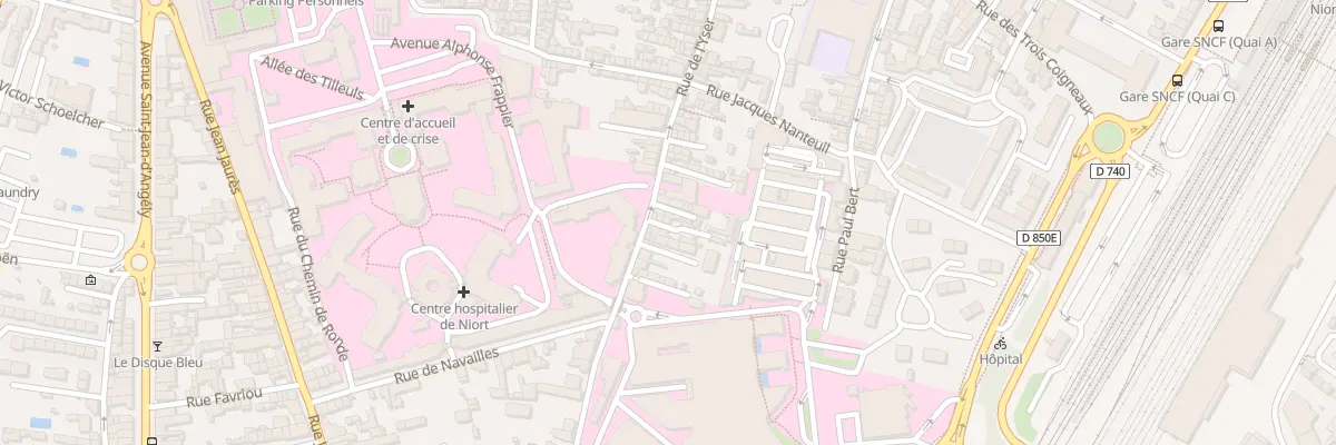 Plan du 59C Rue de l’Yser à Niort