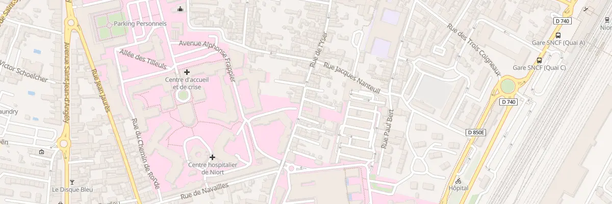 Plan du 53 Rue de l’Yser à Niort