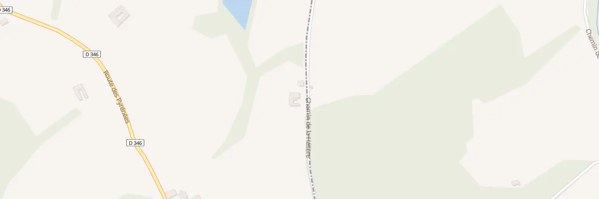 Plan du 310 Che La Hellere à Saint-Faust