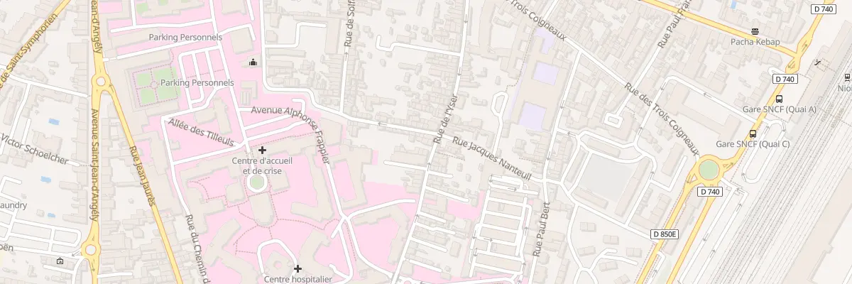 Plan du 72B Rue de l’Yser à Niort