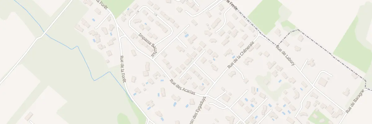 Plan du 8 Imp du Petit Chêne à Cambes