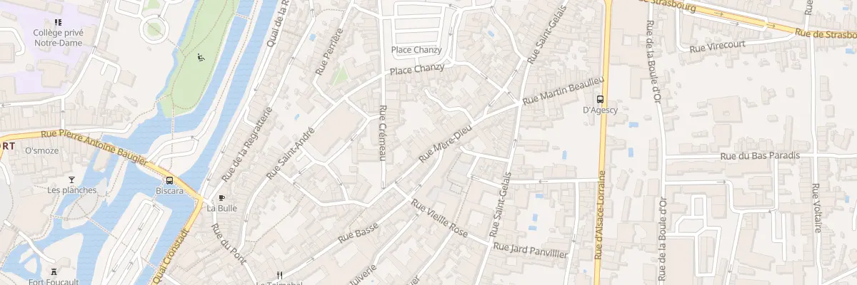 Plan du 28 Rue Mère-dieu à Niort