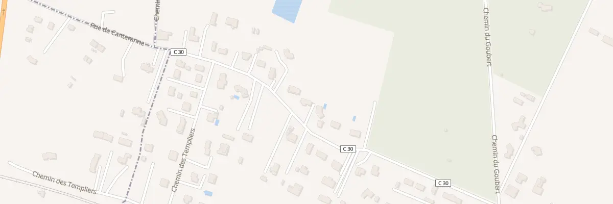 Plan du 13Q Che du Commandeur à Saint-Loubès