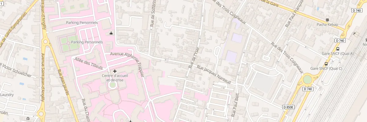 Plan du 6B Rue du Treillot à Niort