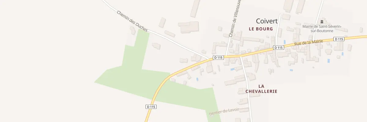 Plan du 5 Rue de la Mairie à Coivert