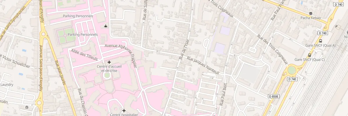Plan du 72C Rue de l’Yser à Niort