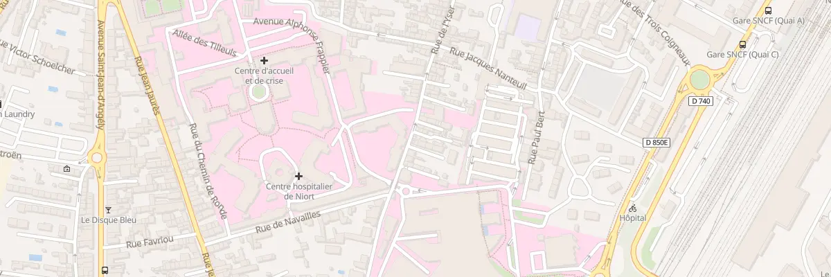Plan du 63 Rue de l’Yser à Niort