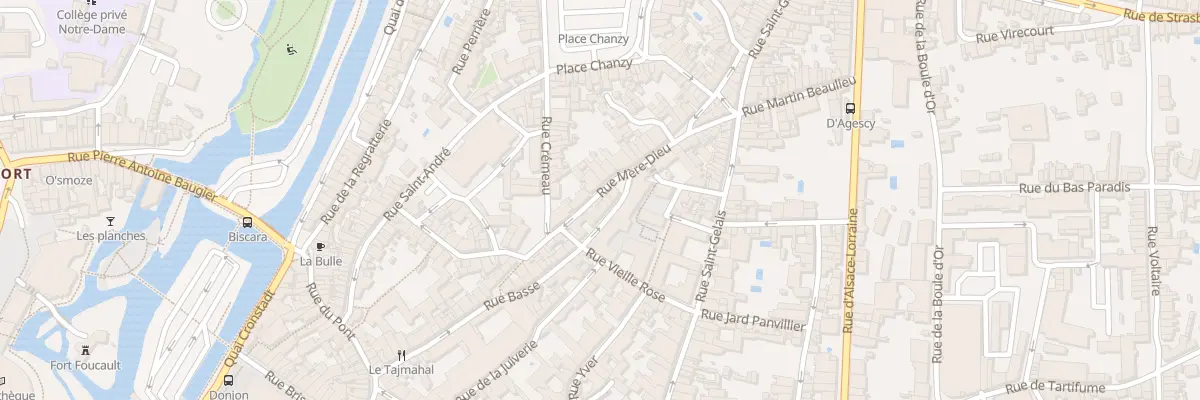 Plan du 29 Rue Mère-dieu à Niort