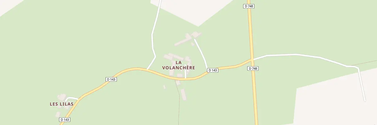 Plan du 6 La Volanchere à Neuvy-Bouin