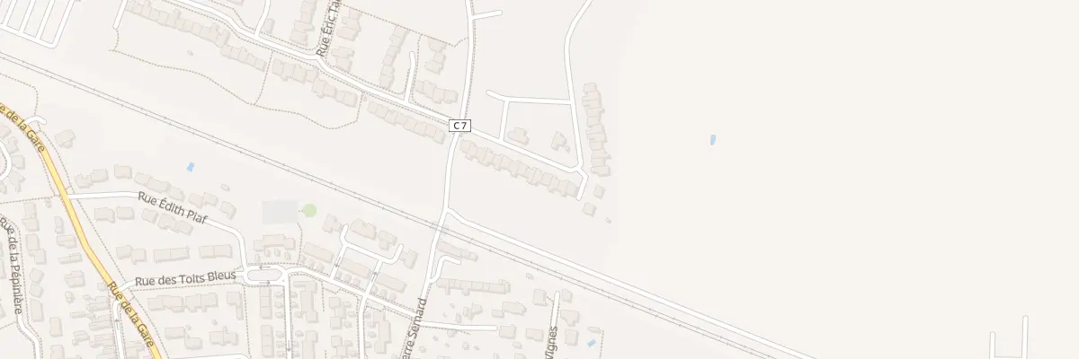 Plan du 99 Rue Fernand de Magellan à Trélazé