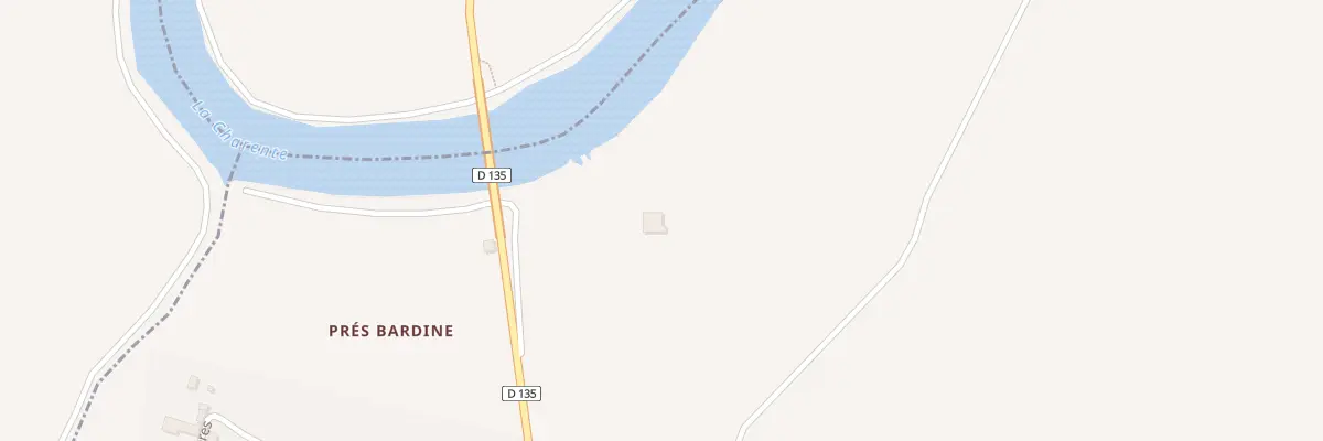 Plan du 1 Che de la Talbotière à Brives-sur-Charente