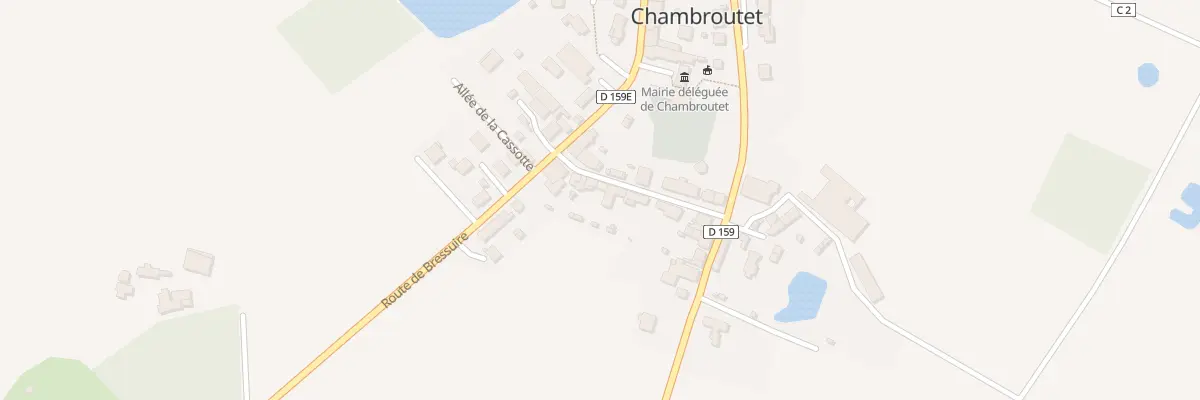 Plan du 10 Rue Emile Bacle Chambroutet à Bressuire