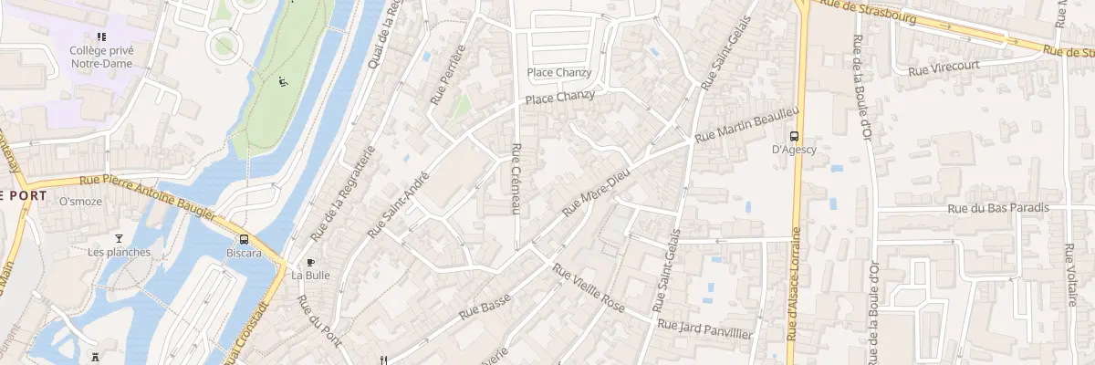 Plan du 30 Rue Mère-dieu à Niort