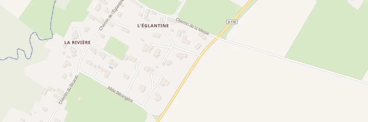 Plan du 1 Che du Romelet à Rosel
