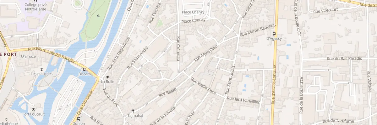 Plan du 34 Rue Mère-dieu à Niort