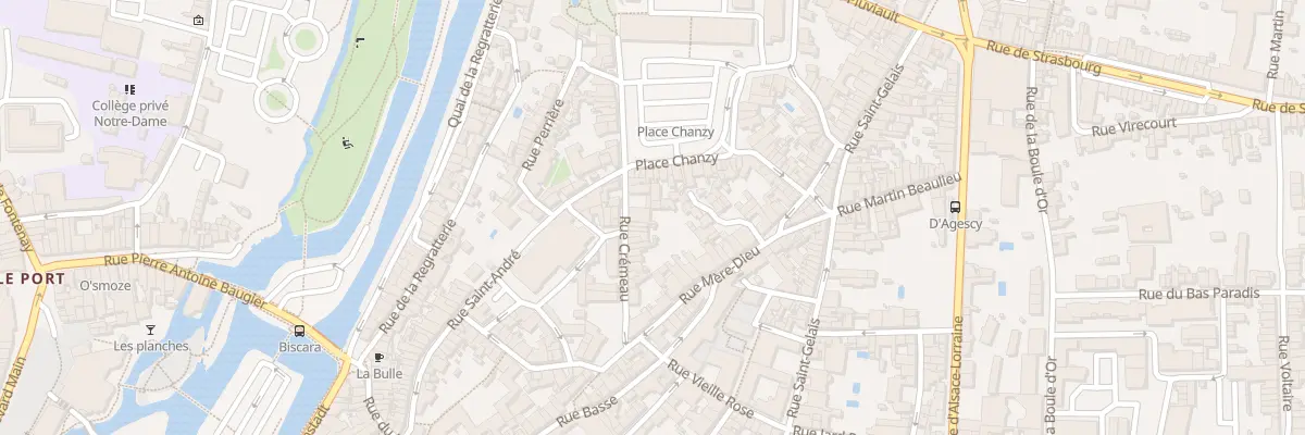 Plan du 30 Rue Crémeau à Niort