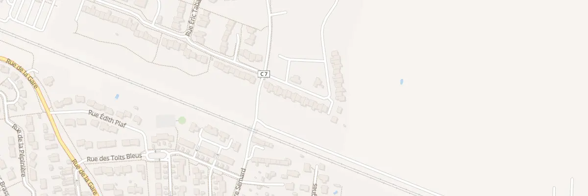 Plan du 105 Rue Fernand de Magellan à Trélazé