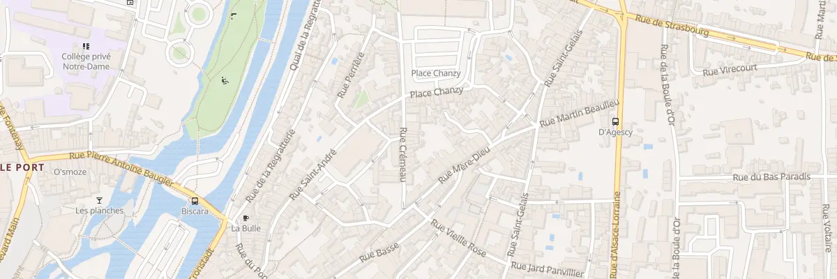 Plan du 24 Rue Crémeau à Niort