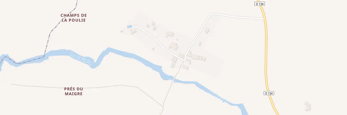 Plan du 3 A Cornet à Saint-Germain-de-Lusignan