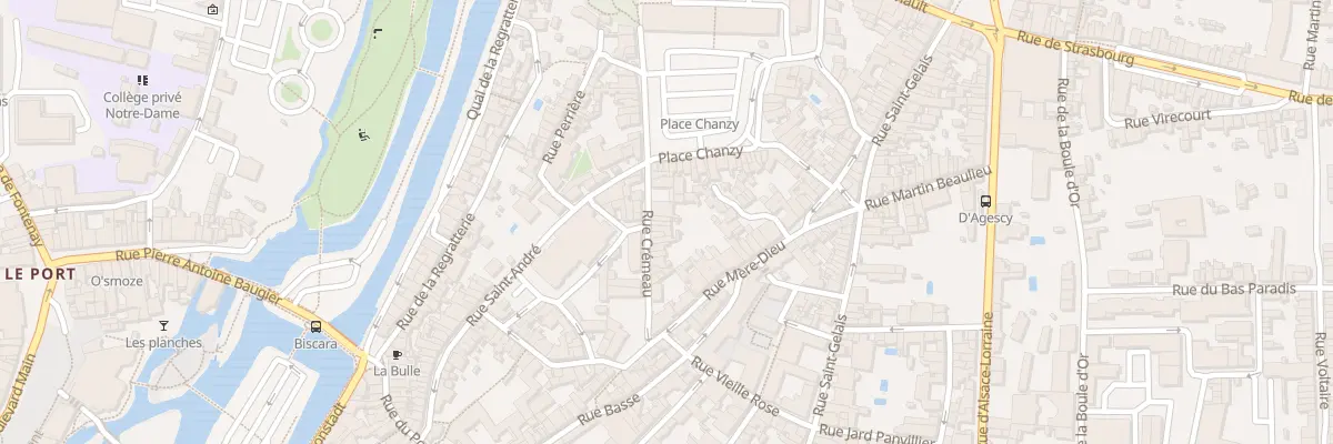 Plan du 28 Rue Crémeau à Niort