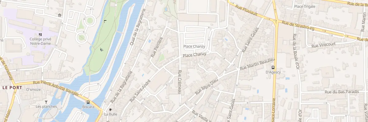 Plan du 34 Rue Crémeau à Niort