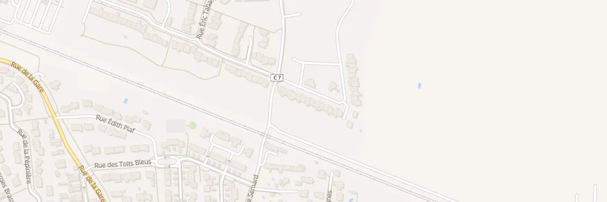 Plan du 107 Rue Fernand de Magellan à Trélazé