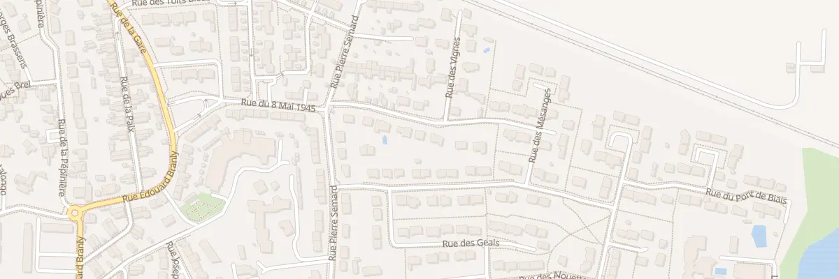 Plan du 14 Rue de la Petite Bretagne à Trélazé