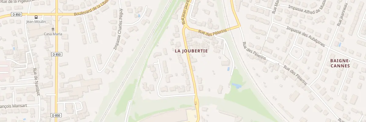 Plan du 172 Rue Jean Jaurès à Niort