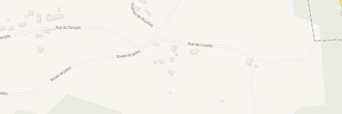 Plan du 8 Rue de Coudet à Saint-Laurent-d’Arce