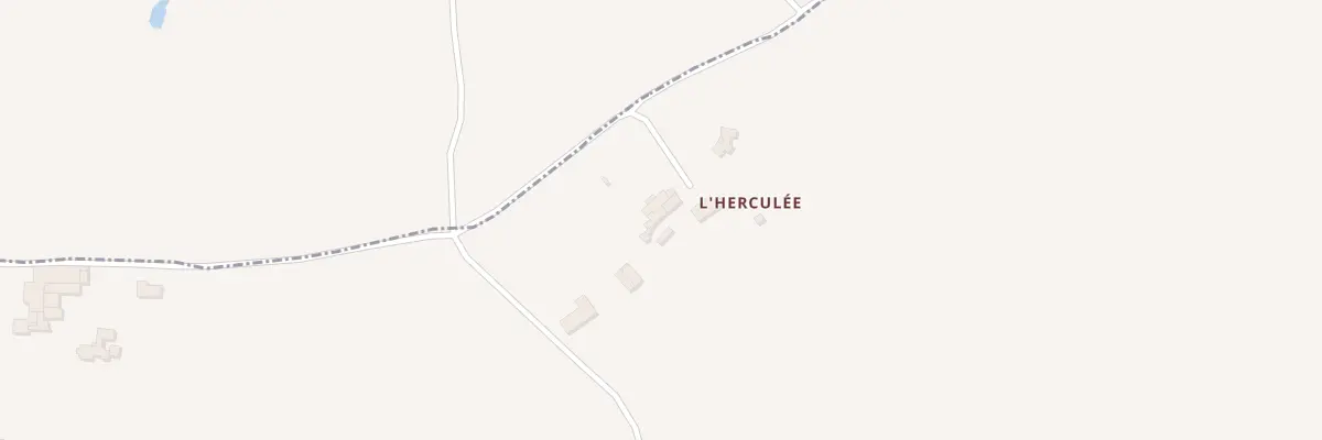 Plan du 6 L’Herculée à Neuvy-Bouin