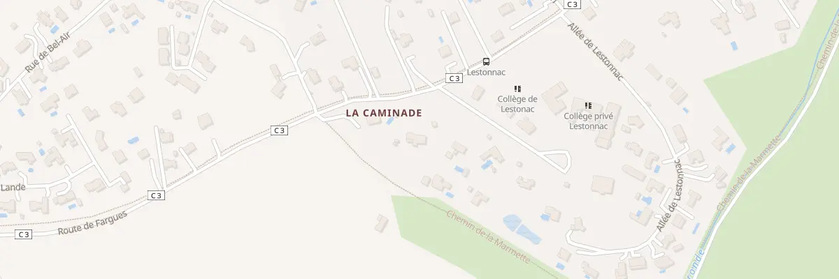 Plan du 78 Rte de Fargues à Carignan-de-Bordeaux
