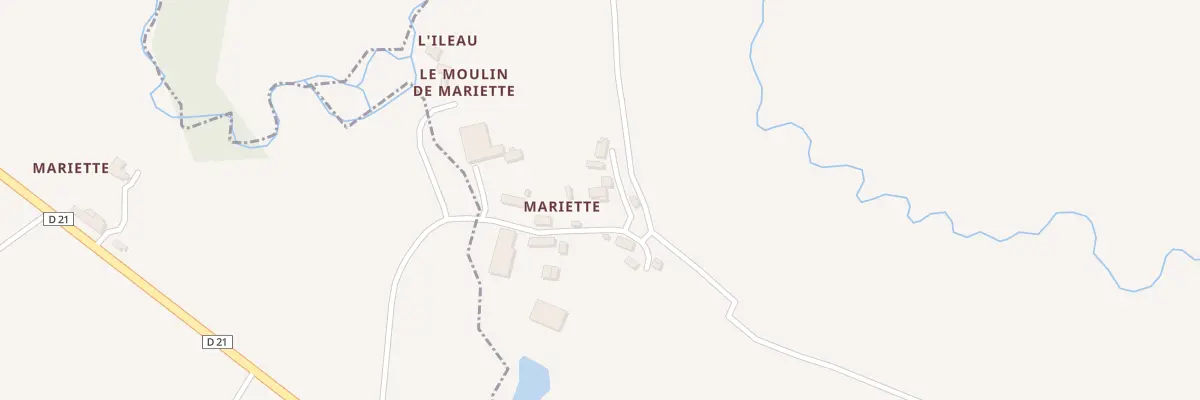 Plan du 5 Mariette à Beaumont-Pied-de-Bœuf