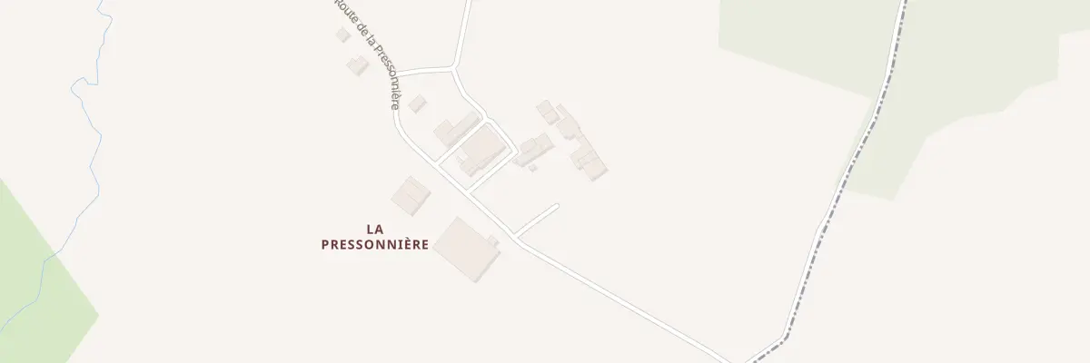 Plan du 7 Rte de la Pressonnière à Fenioux