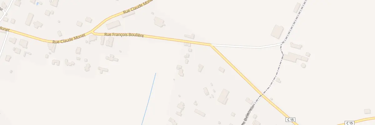 Plan du 9011 Rue François Boulière à Sainte-Eulalie