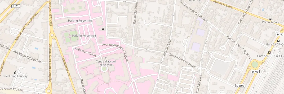 Plan du 22B Rue du Treillot à Niort