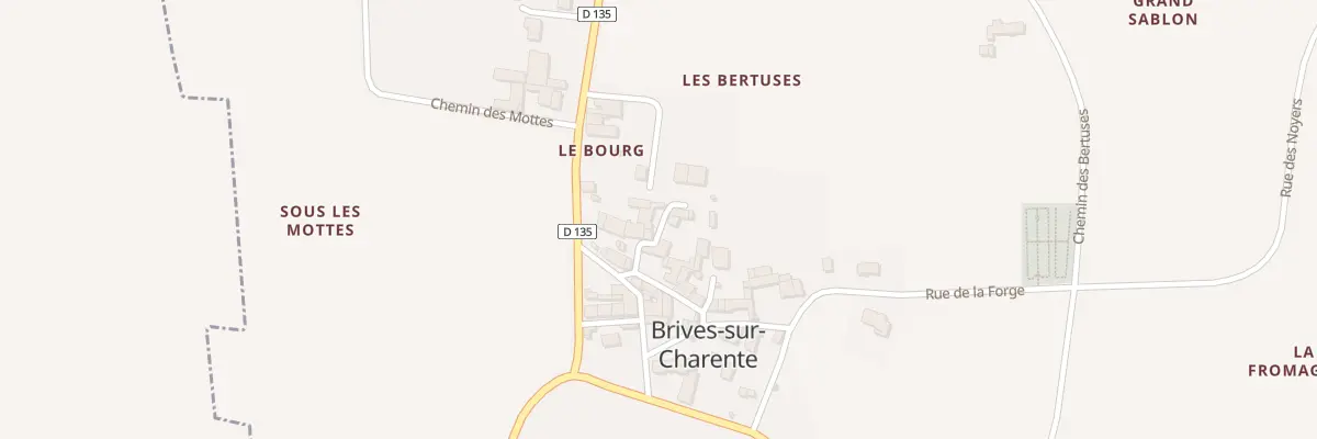 Plan du 3 Imp du Four à Brives-sur-Charente