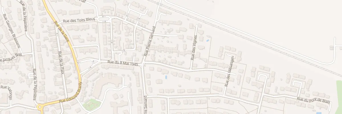 Plan du 15 Rue de la Petite Bretagne à Trélazé